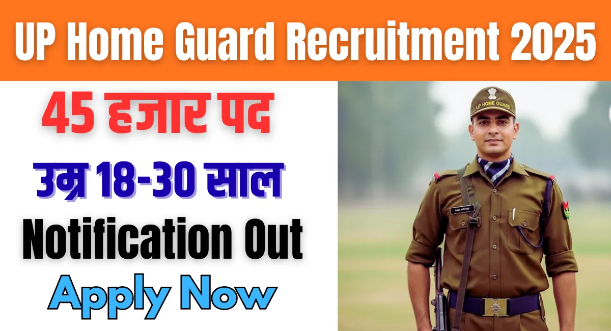 UP Home Guard Recruitment 2025